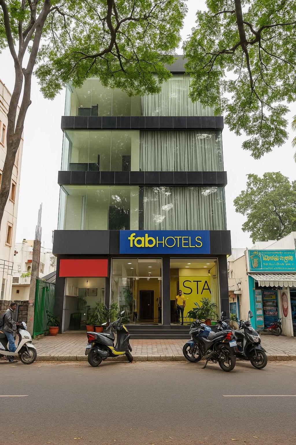 Fabhotel Rlv Green Palace - Nr Kengeri Satellite Town Bangalore Ngoại thất bức ảnh